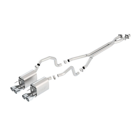 Borla 140440 cat-back exhaust for Chevrolet Corvette C6