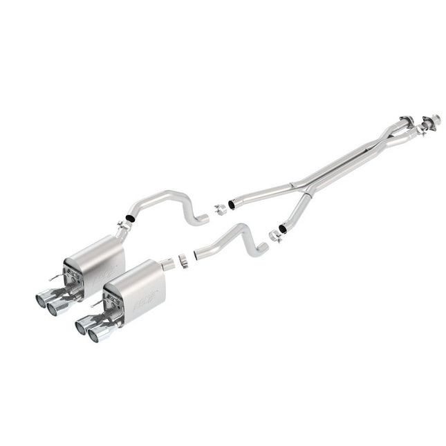 Borla 140440 cat-back exhaust for Chevrolet Corvette C6