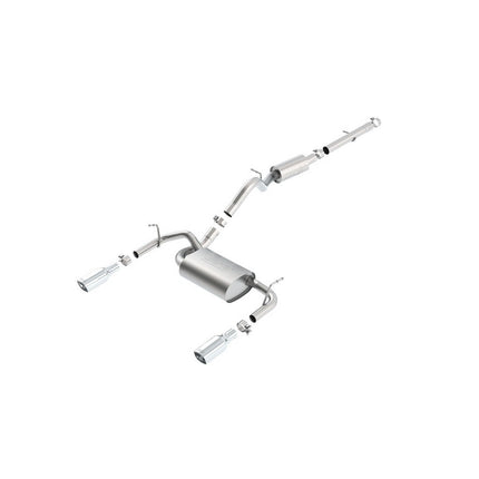 Borla 140460 cat-back exhaust for Jeep Wrangler JK
