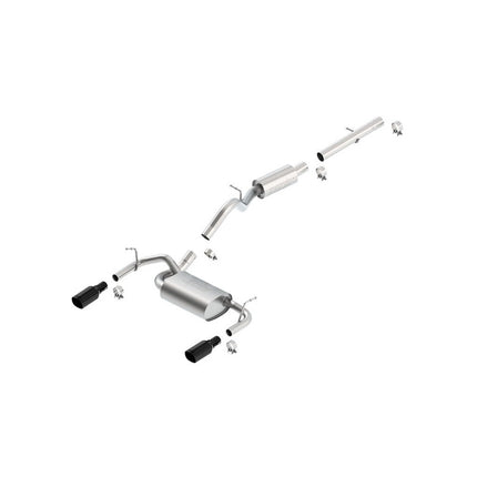 Borla 140460BC cat-back exhaust for Jeep Wrangler JK