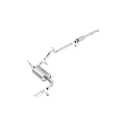 BORLA Cat-Back Exhaust for Jeep Wrangler JK 3.6L V6 2012+ 4WD 4-Door (140461)