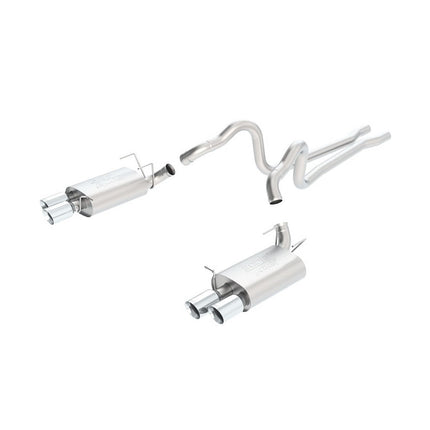 BORLA Cat-Back Exhaust ATAK for Shelby Mustang GT500 5.8L 2013 (140501)