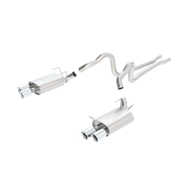 BORLA Cat-Back Exhaust ATAK for Shelby Mustang GT500 5.8L 2013 (140501)