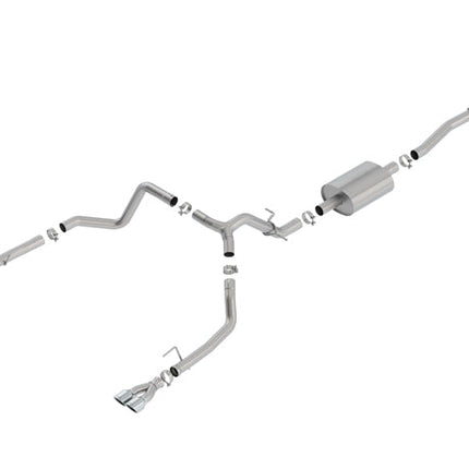 Borla 140781 Cat-Back Exhaust for Silverado Sierra 1500