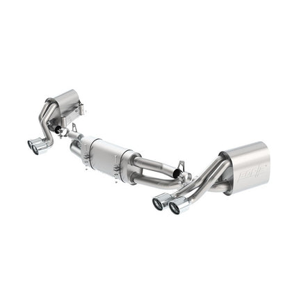 Borla 140524 Cat-Back Exhaust for Porsche 991 911 Carrera 4 & 4S (2012+)