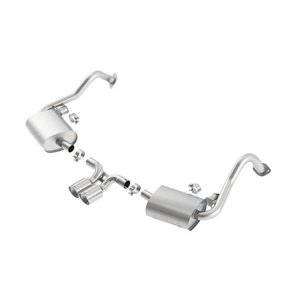 Borla 140534 Cat-Back Exhaust for Porsche 981 Boxster Cayman