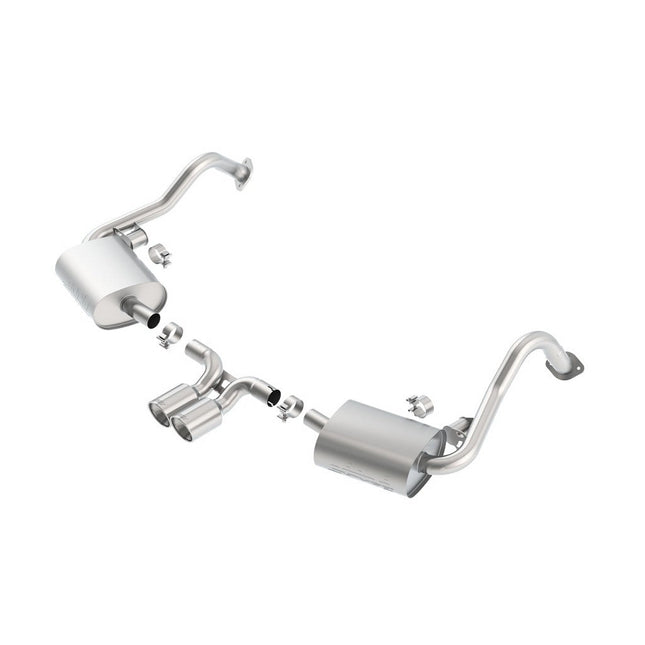 Borla 140534 Cat-Back Exhaust for Porsche 981 Boxster Cayman