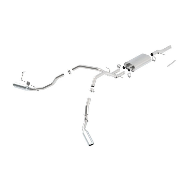BORLA Touring Cat-Back Exhaust for Chevrolet Silverado / GMC Sierra 1500 5.3L 2009-2013 (140342)