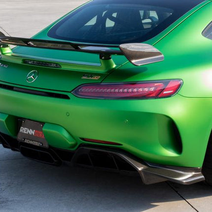 RENNtech Carbon Fiber Rear Diffuser Attachments for Mercedes-AMG GT R C190 2018-2020, image 2
