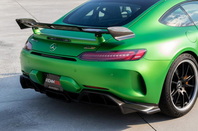 RENNtech Carbon Fiber Rear Diffuser Attachments for Mercedes-AMG GT R C190 2018-2020, image 2