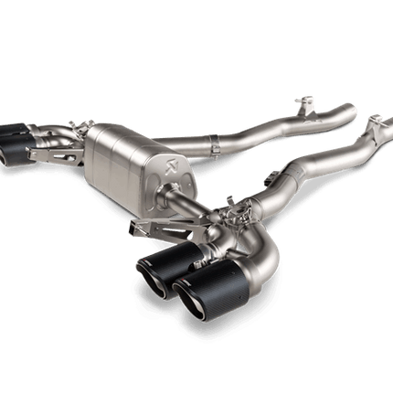 Akrapovic Slip-On Line Titanium Exhaust for BMW M8 Gran Coupe F93 2021 to 2024 (S-BM/T/24H)