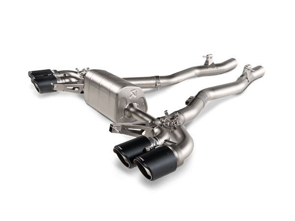 Akrapovic Slip-On Line Titanium Exhaust for BMW M8 Gran Coupe F93 2021 to 2024 (S-BM/T/24H)
