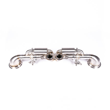 JCR Titanium Race Pipe Valved Wild Edition for Porsche 992 GT3 RS S/T
