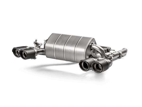 Akrapovic Slip-On Line Titanium Exhaust for BMW M2 CS F87N 2020 to 2021 (S-BM/T/26H)