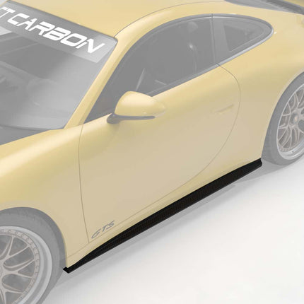 CT Carbon carbon fibre diffuser Porsche 992.1 GTS