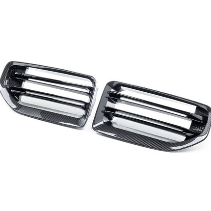 TREVORA TR87 Carbon Front Grille Set detail