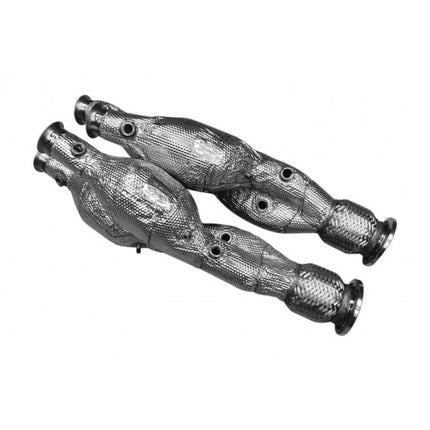 TUBI STYLE 300 Cells Catalytic Converters Kit for Lamborghini Aventador SVJ (TSLAAVEC18.303.A)