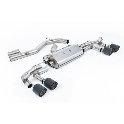 Milltek SSXAU922 Filter-Back Exhaust for Audi S3 Sportback (8Y) - Carbon JET