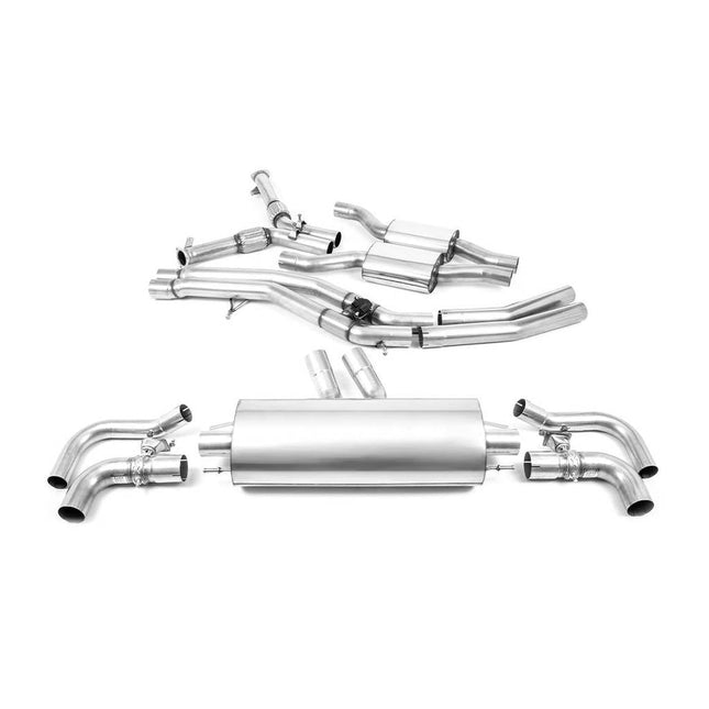 Milltek Sport Cat-Back Exhaust for Audi RSQ8 4.0 V8 Bi-Turbo 2020 to 2022 (SSXAU957)