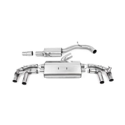 Milltek SSXVW633 Filter-Back Exhaust for VW Golf Mk8 R