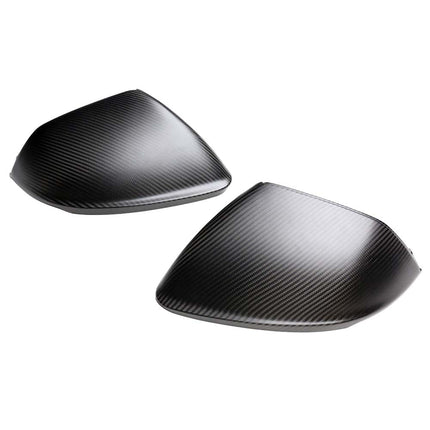 Carbon fibre wing mirror side profile