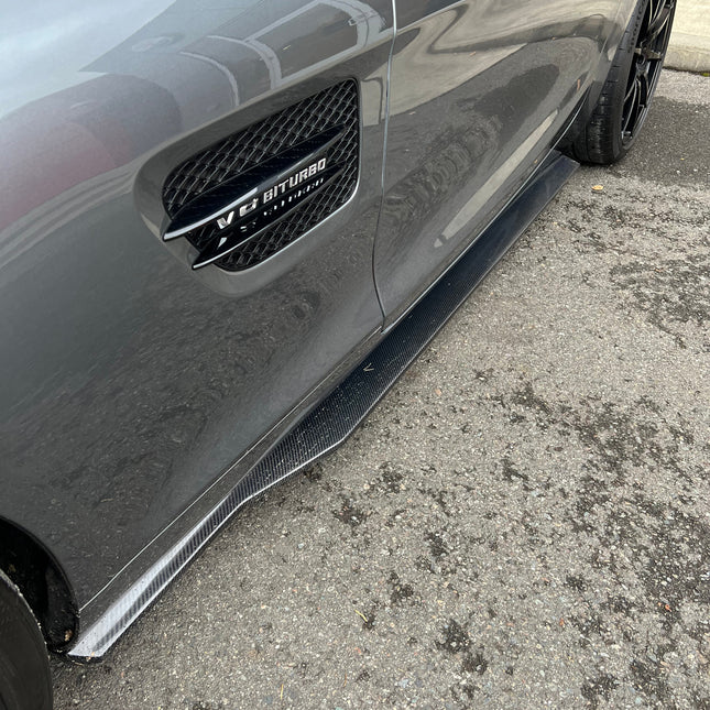 Zefer Performance Carbon Fiber Side Skirts for Mercedes-AMG GT / GT S / GT C, image 8