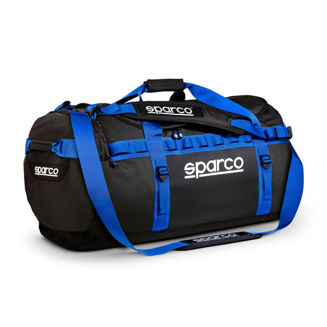 Sparco Dakar-L Duffle Bag - Black/Blue