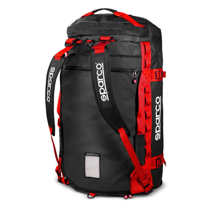 Sparco Dakar-L Duffle Bag - Black/Red