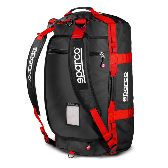 Sparco Dakar-S Duffle Bag - Black/Red