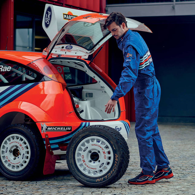 Sparco Martini Racing Replica Mechanics Suit - Blue
