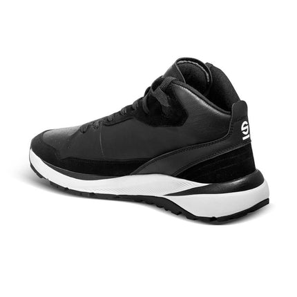 Sparco Fast Mechanic Shoes (FIA/SFI) - Black/White
