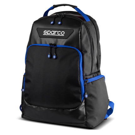 Sparco Superstage Backpack - Black/Blue