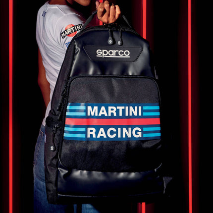 Sparco Superstage Martini Racing Backpack - Black