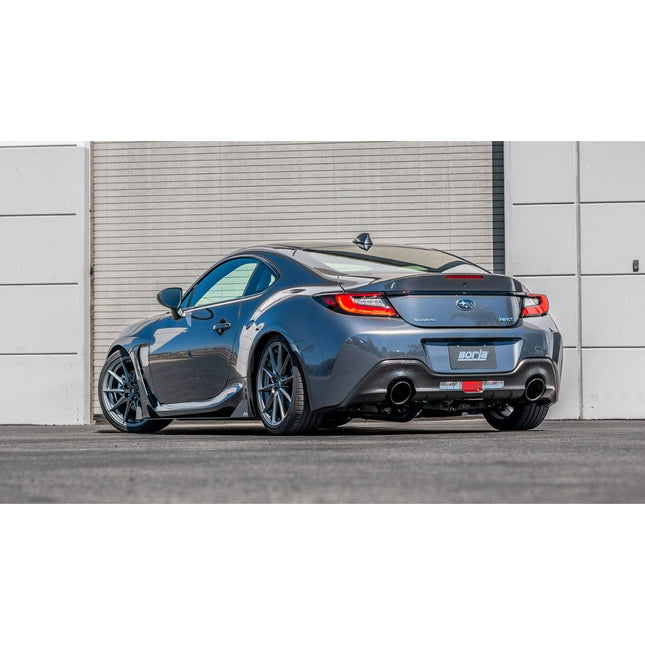 Borla S-Type Black Chrome Cat-Back Exhaust for Subaru BRZ & Toyota GR86 - 140909BC