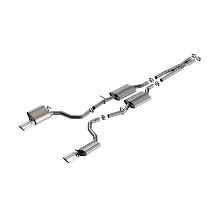 Borla 140917 cat-back exhaust for Dodge Charger R/T