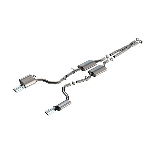 Borla 140917 cat-back exhaust for Dodge Charger R/T