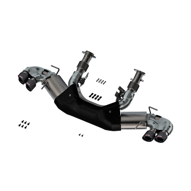 Borla ATAK Cat-Back Exhaust (T-304 Stainless Steel) for Chevrolet Corvette Stingray 2020-2023 - 140841CF