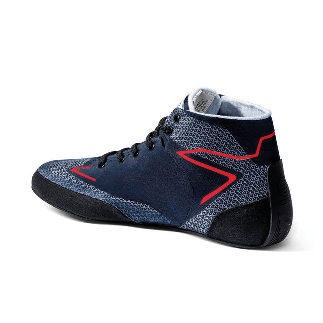 Sparco Prime Extreme Racing Shoes - Navy Blue/Red