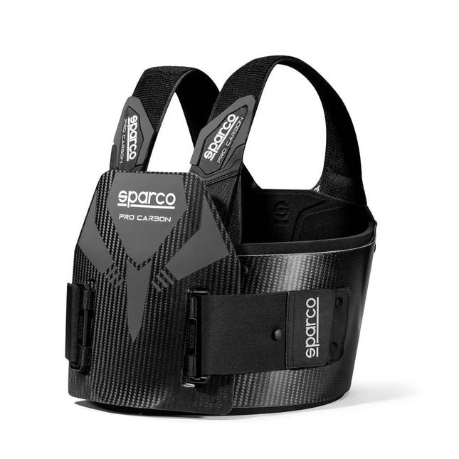 Sparco Pro-Carbon Karting Rib Protector (FIA 8870-2018)
