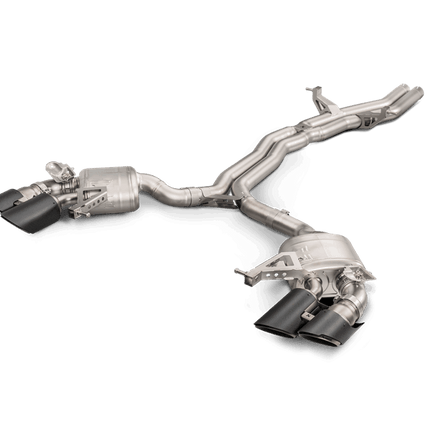 Akrapovic titanium cat-back exhaust for Porsche Macan S