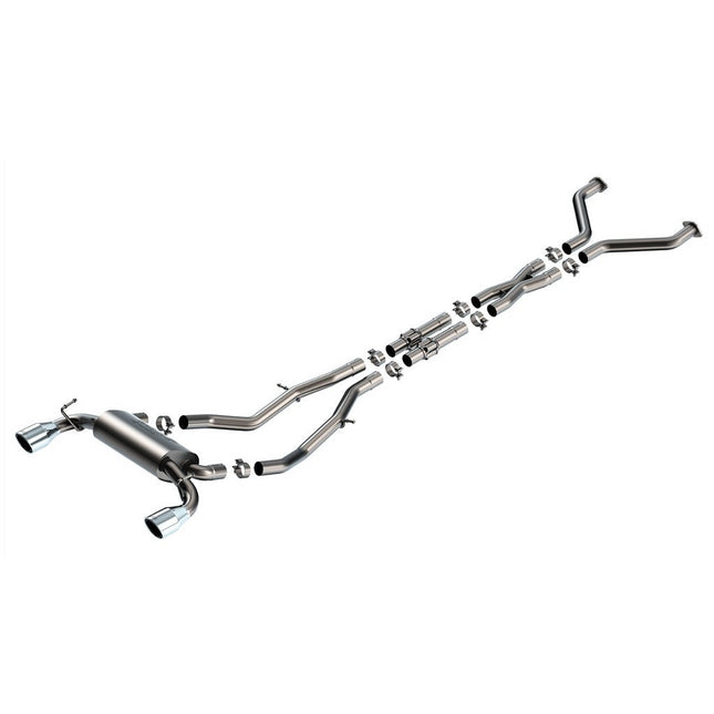 Borla 140929 S-Type Cat-Back Exhaust with Polished Tips for Nissan Z 3.0L (2023-2025)