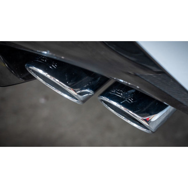 Borla S-Type Axle-Back Exhaust (Bright Chrome) for Lexus RC F & IS 500 - 11981