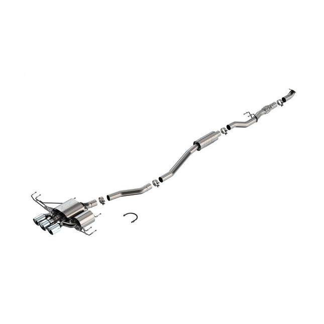Borla 140927 Cat-Back ATAK Exhaust for Honda Civic Type R FL5 2.0L (2023-2025)