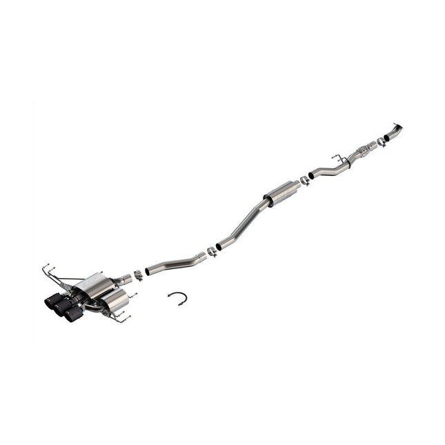 Borla 140927CFBA ATAK Cat-Back Exhaust for Honda Civic Type R (FL5)