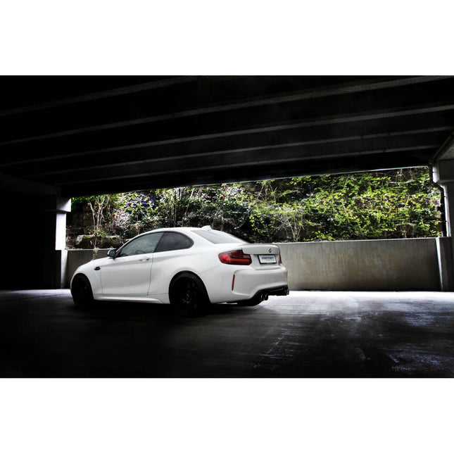 Eisenmann Sport Rear Muffler with 4 x 90mm Carbon Tips for BMW M2 Competition F87 Coupe (B5462.00904.CS)
