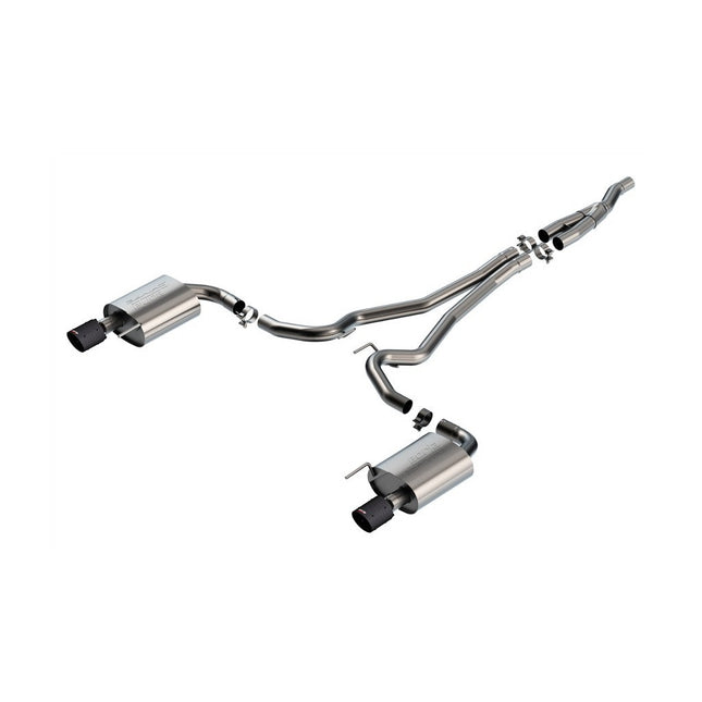 Borla 140979CFBA S-Type Cat-Back Exhaust for Ford Mustang 2.3L EcoBoost (2024-2026)