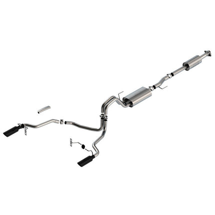 Borla 140865BC Cat-Back Exhaust for Ford F-150 5.0L V8 (2021-2023)