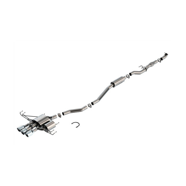 Borla 140986 Cat-Back ATAK Exhaust with Polished Stainless Tips for Acura Integra Type S 2.0L (2024+)