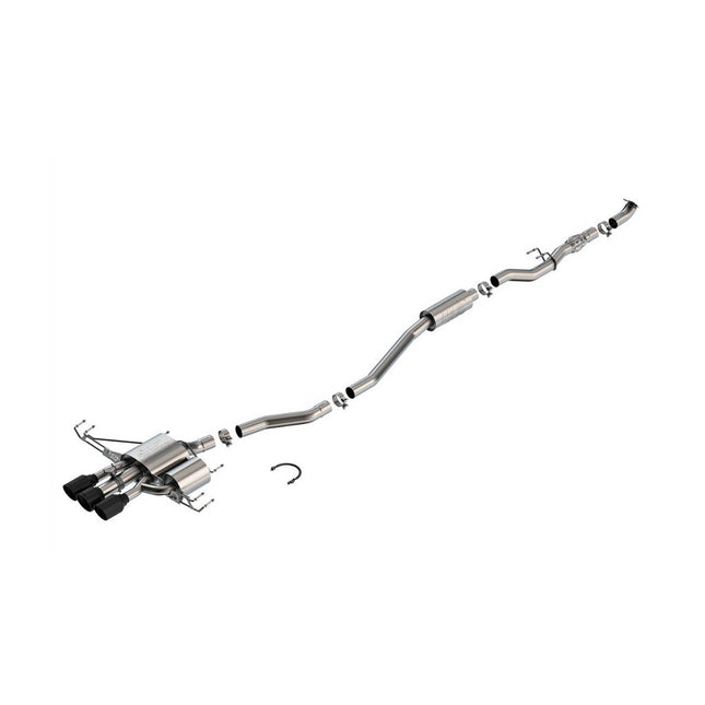 Borla 140986CB ATAK Cat-Back Exhaust for Acura Integra Type S (2024) Black