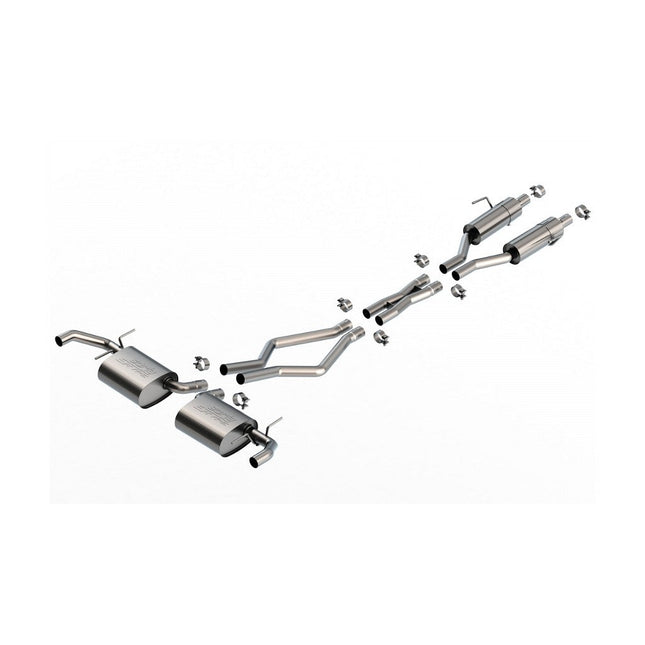 Borla 140955 Cat-Back Exhaust for Jeep Grand Cherokee 3.6L